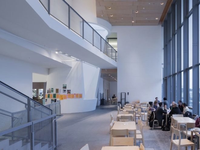 steven holl architects, jm architects, glasgow school of art, reid building, Charles Rennie Mackintosh, machair, driven voids of light, light shafts, northern light, translucent glass, glass facade, artists studios