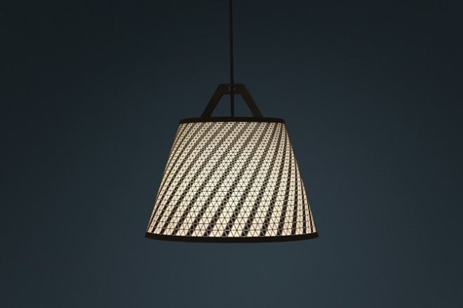 Takeoff Lamp, Fifti Fifti, green lighting, paper lamps, DIY lamps, green design, eco design, sustainable lamps