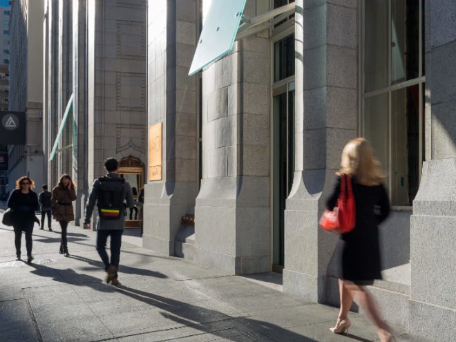 140 New Montgomery, Perkins Will, eco office tower, historic renovation, green renovation, san francisco, eco skyscraper