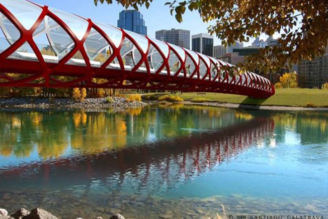 6 Best, Bridges For People & Bikes, Dominique Perrault, Argenzuela Footbridge, Mc Dowell + Benedetti, River Hull Bridge, Next Architects Melkwegbridge, Calatrava, Peace Bridge, Yeon Jae Won + Soo Jeong Heo, Xylophone Bridge, viaduct, bike path, Architecture, Bicycles