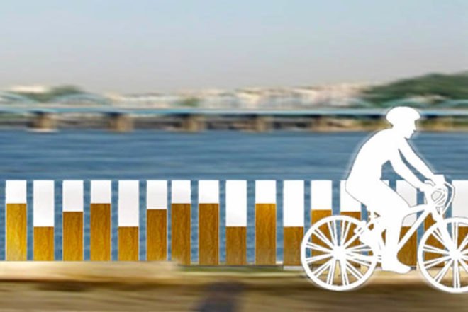 6 Bridges For People & Bikes, Dominique Perrault, Argenzuela Footbridge, Mc Dowell + Benedetti, River Hull Bridge, Next Architects Melkwegbridge, Calatrava, Peace Bridge, Yeon Jae Won + Soo Jeong Heo, Xylophone Bridge, viaduct, bike path, Architecture, Bicycles