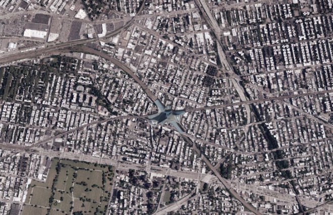 AMLGM Labs, Urban Alloy Towers, architecture, transit hub, LIRR, Queens, Woodside, transportation hub, crazy architecture, dream buildings,