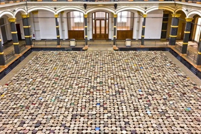 Ai Weiwei, art exhibition, evidence exhibition, modern art, chinese artist, Martin-Gropius-Bau, Berlin, Chinese dissident artist, Berlin exhibition, 6,000 stools, forever bicycles