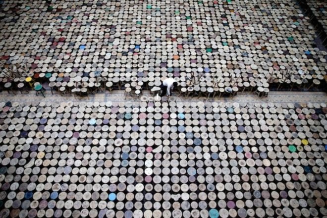 Ai Weiwei, art exhibition, evidence exhibition, modern art, chinese artist, Martin-Gropius-Bau, Berlin, Chinese dissident artist, Berlin exhibition, 6,000 stools, forever bicycles