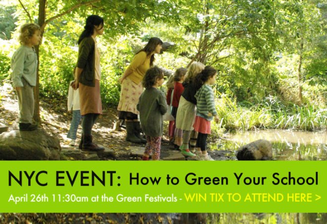 How to Green Your School, How to Green Your Child's Education, Green Education, Green School, Eco School Environmental Literacy, CELF, Healthy Food in Schools