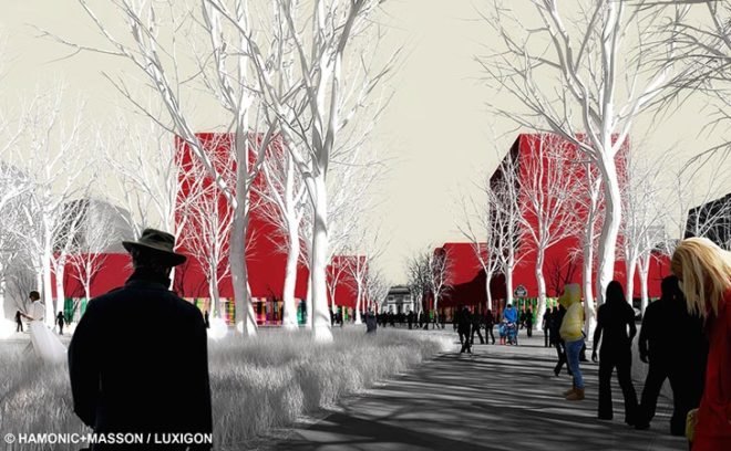 avenue foch, arc de triomphe, Hamonic+Masson, Champs-Élysées, pedestrian avenue, woodland park, Place de l'étoile, mixed-use development, paris mayoral elections, anne hidalgo, paris