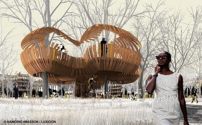 avenue foch, arc de triomphe, Hamonic+Masson, Champs-Élysées, pedestrian avenue, woodland park, Place de l'étoile, mixed-use development, paris mayoral elections, anne hidalgo, paris