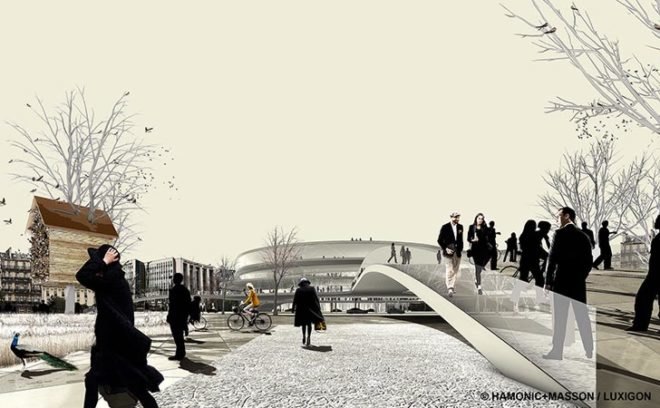 avenue foch, arc de triomphe, Hamonic+Masson, Champs-Élysées, pedestrian avenue, woodland park, Place de l'étoile, mixed-use development, paris mayoral elections, anne hidalgo, paris