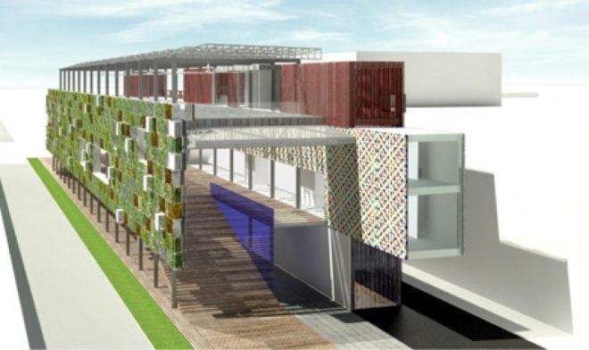 Biber Architects, US Pavilion for Milan 2015, vertical gardens, architecture, solar panels, photochromatic glass, milan 2015, landscape architecture, sustainable design, recyclable steel framing, green events