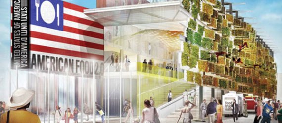 Biber Architects, US Pavilion for Milan 2015, vertical gardens, architecture, solar panels, photochromatic glass, milan 2015, landscape architecture, sustainable design, recyclable steel framing