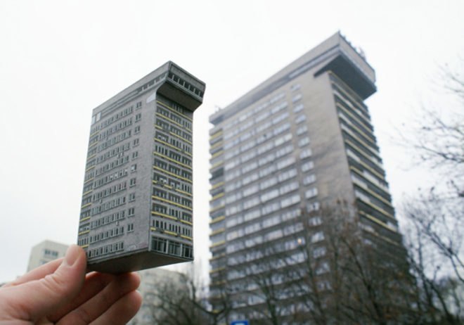 Zupagrafia, Eastern Block, block buildings, paper buildings, Warsaw, Poland, architecture