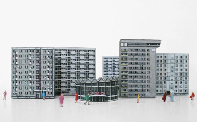 Zupagrafia, Eastern Block, block buildings, paper buildings, Warsaw, Poland, architecture