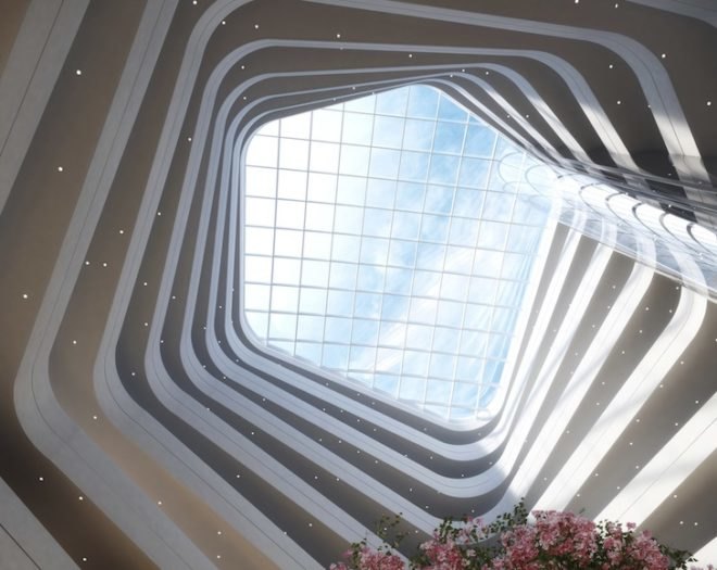 Tripoli, henning Larsen, henning Larsen architects, central bank of Libya, Libya, environmentally friendly, underground houses, berber, Libya architecture, bank headquarters, bank headquarters design, green belt of Tripoli, sustainable building