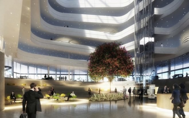 Tripoli, henning Larsen, henning Larsen architects, central bank of Libya, Libya, environmentally friendly, underground houses, berber, Libya architecture, bank headquarters, bank headquarters design, green belt of Tripoli, sustainable building
