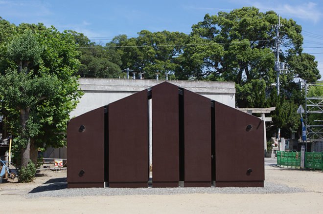 green design, eco design, sustainable design, House of Toilet, Daigo Ishii + Future-scape architects, public toilet, public restroom, Ibuki-Shima, oculus