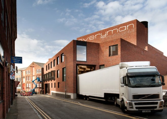Liverpool, theatre, Everyman Theatre, reclaimed, recycled, BREEAM, theater, brick, auditorium, natural ventilation, sustainable, green, England, Haworth Tompkins