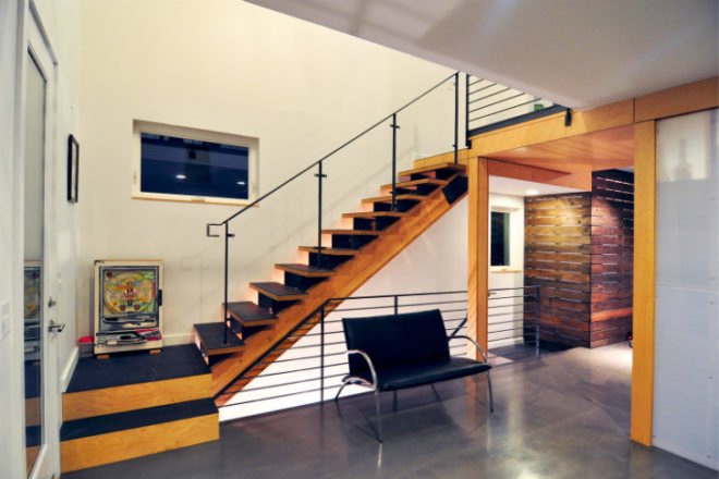 Family Share Residence, b9 Architects, auxiliary dwelling unit, seattle, reclaimed lumber, green home, eco home