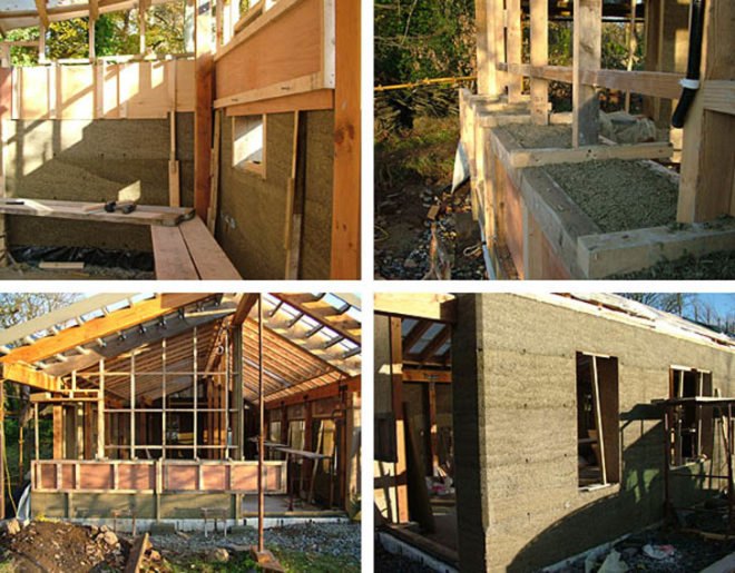 Bevan Architects, Hemp Cottage, Hemcrete, Hemp Lime Construction, Green Building UK, Green Building Ireland, Green Roofs, Sheep Wool Insulation, Eco Retreat