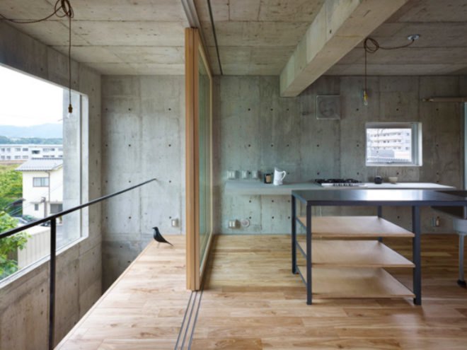 House of Yagi, house in yagi, Suppose Design Office, hiroshima, open living, single tree