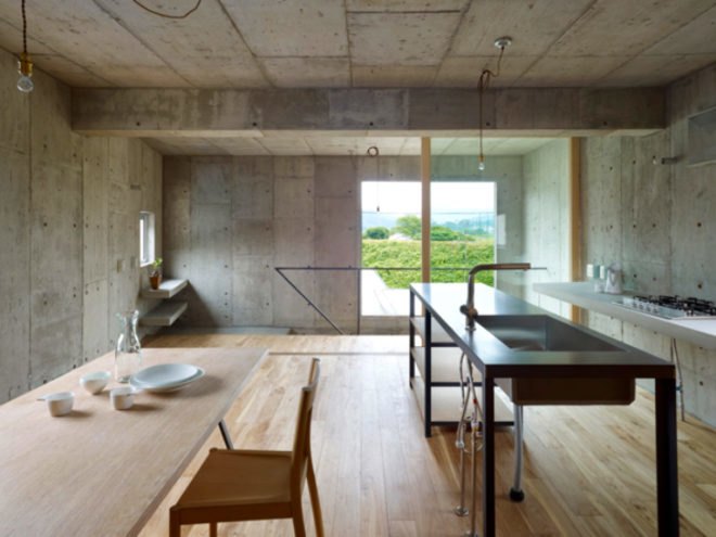 House of Yagi, house in yagi, Suppose Design Office, hiroshima, open living, single tree