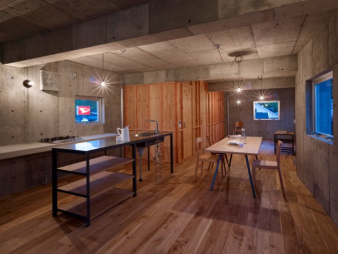 House of Yagi, house in yagi, Suppose Design Office, hiroshima, open living, single tree