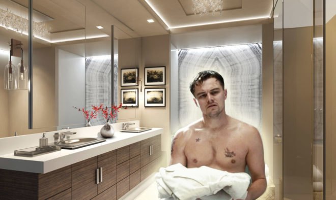 Leonardo DiCaprio's Vitamin C Shower, Leo Dio, Leo DiCaprio, Green Building
