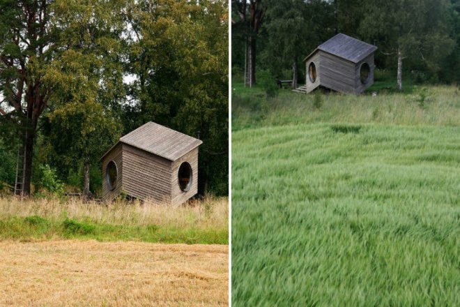 NOA Polyhedral House, Jaanus Orgusaar, noa, garden shed, prefab kit home, polyhedral house, prefab, tiny home