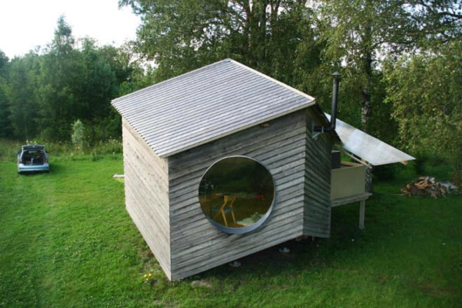 NOA Polyhedral House, Jaanus Orgusaar, noa, garden shed, prefab kit home, polyhedral house, prefab, tiny home