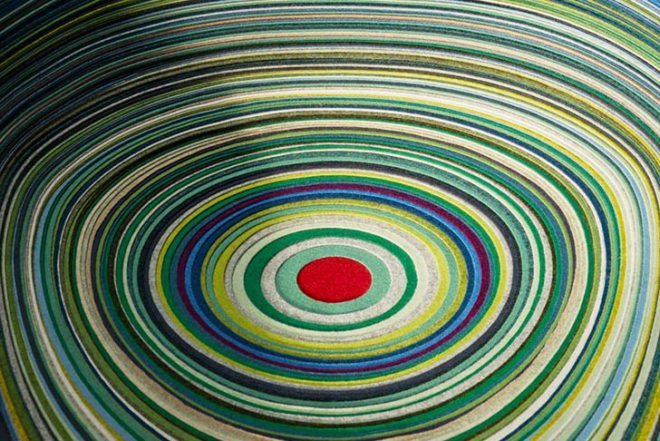 Richard Hutten, biodegradable, Layers Cloud Chair, Divina fabrics by Kvadrat, green furniture, Recycling / Compost, Milan Furniture Fair, Green Materials,