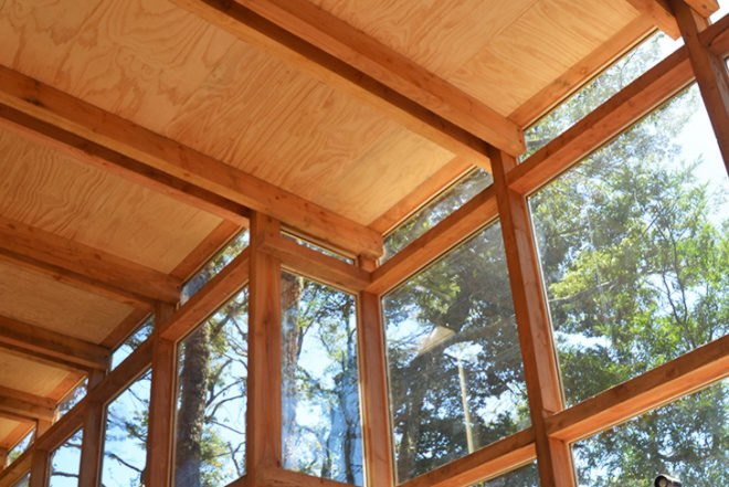 Squella Arquitectos, Chile, the House at Rupanco Lake, native forest, glazed home, home in the woods, transparent architecture, architecture, green materials