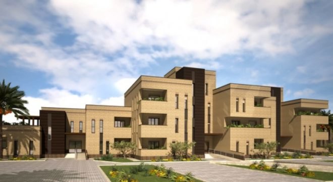 UPA, Al Qassim Green University, LEED certification, Gold LEED certification Iraq, First LEED certification for Iraq, LEED criteria, green technology education, architecture, urban design, university design, Iraq university LEED, eco-design,