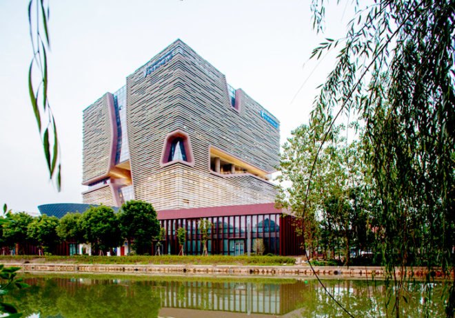AEDAS architecture, AEDAS architects, chinese architects, Suzhou architecture, Taihu stone, locally sourced building material, traditional building material china, chinese architecture
