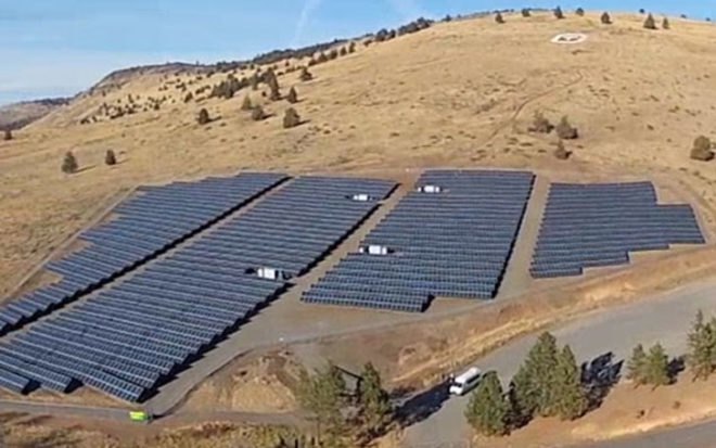 OIT, solar energy, solar field, Oregon Tech, solar power, green energy, sustainable energy, solar power