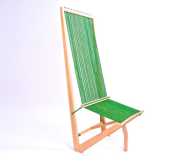 Aymeric Renoud, R chair, reuse, reduce, recycle, rethink, green design, sustainable design, green furniture, sustainable furniture, green interiors, duncan of jordanstone, green chair, eco chair