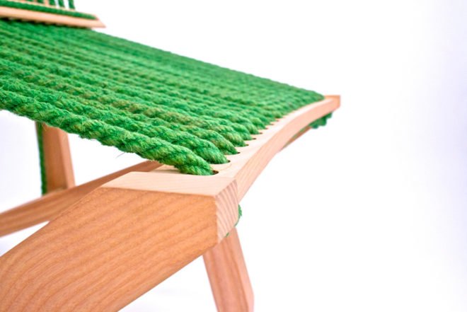 Aymeric Renoud, R chair, reuse, reduce, recycle, rethink, green design, sustainable design, green furniture, sustainable furniture, green interiors, duncan of jordanstone, green chair, eco chair