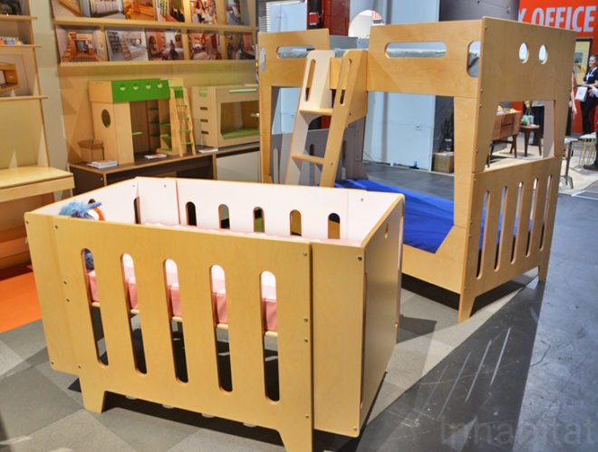 CASA Kids, Transforming Cradle Bed, kids furniture, bklyn designs, new york design week, bklyn designs 2014, sustainable design, green design, green furniture, reclaimed wood, sustainable furniture, green interiors, sustainable interiors, green products, eco friendly design, recycled materials, sustainable materials, nydw, new york design week 2014