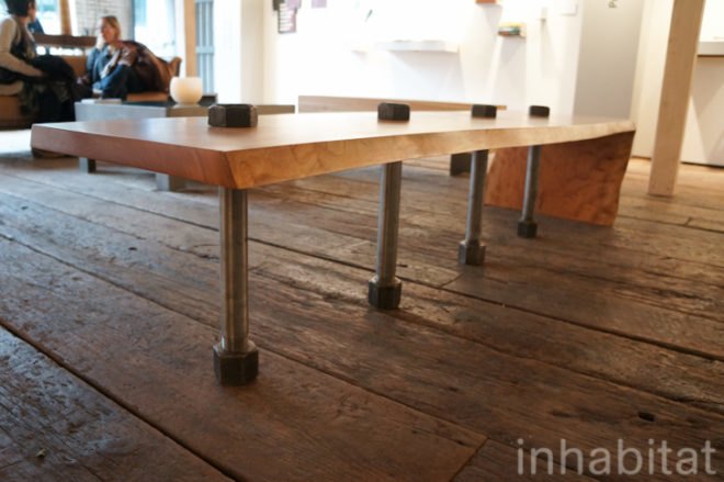 bklyn designs, bklyn designs 2014, dumbo furniture, Mark Jupiter, reclaimed wood, recycled wood, wooden furniture, bklyn designs winner, bklyn designs awards, inhabitat, inhabitat bklyn designs awards