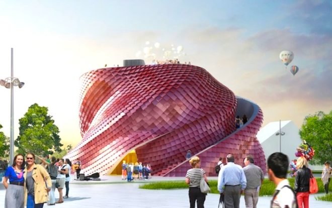 shitang pavilion, daniel libeskind, vanke, vanke china, milan expo, 2015 milan expo, milan world expo, 2015 world expo, china pavilion, vanke world expo pavilion, daniel libeskind studio, urbanization, china, migrant workers