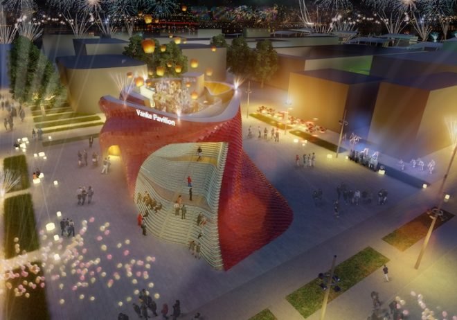 shitang pavilion, daniel libeskind, vanke, vanke china, milan expo, 2015 milan expo, milan world expo, 2015 world expo, china pavilion, vanke world expo pavilion, daniel libeskind studio, urbanization, china, migrant workers
