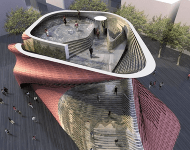 shitang pavilion, daniel libeskind, vanke, vanke china, milan expo, 2015 milan expo, milan world expo, 2015 world expo, china pavilion, vanke world expo pavilion, daniel libeskind studio, urbanization, china, migrant workers
