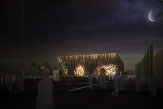 2015 world expo, 2015 milan world expo, world expo milan, france pavilion, french pavilion world expo 2015, french pavilion milan world expo, xtu architects, feeding the planet energy for life, farm to table, hops, timber frame, world hunger, hydroponics, hydroponic vegetables, vaulted ceilings, great market, france great market