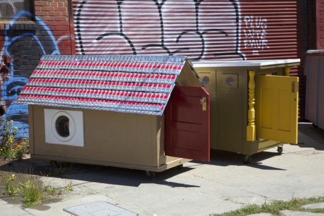 green design, eco design, sustainable design, Gregory Kloehn, homeless shelters, Oakland homeless population