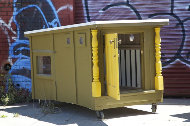 green design, eco design, sustainable design, Gregory Kloehn, homeless shelters, Oakland homeless population
