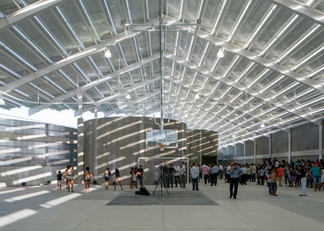 Herzog & de Meuron, Arena de Morro, Brazil, architecture, gym design, Mãe Luiza neighborhood, urban design, urban revitalization, favela redevelopment