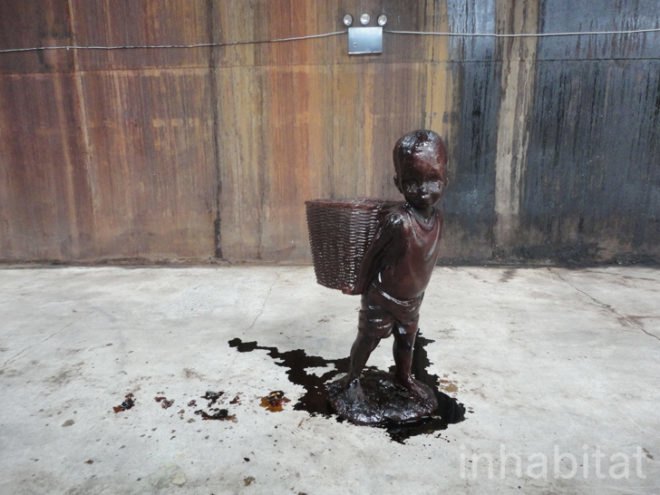 green design, eco design, sustainable design, Kara Walker, Creative Time, Sugar Sphinx, sugar art, eco art, Brooklyn, Williamsburg, Domino Sugar Factory