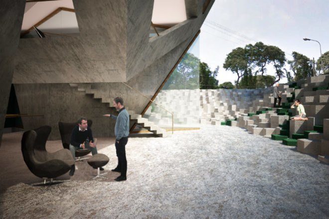 Modular Skyscraper, Tammo Prinz Architects, platonian tower, modular tower, modular housing, lima, peru
