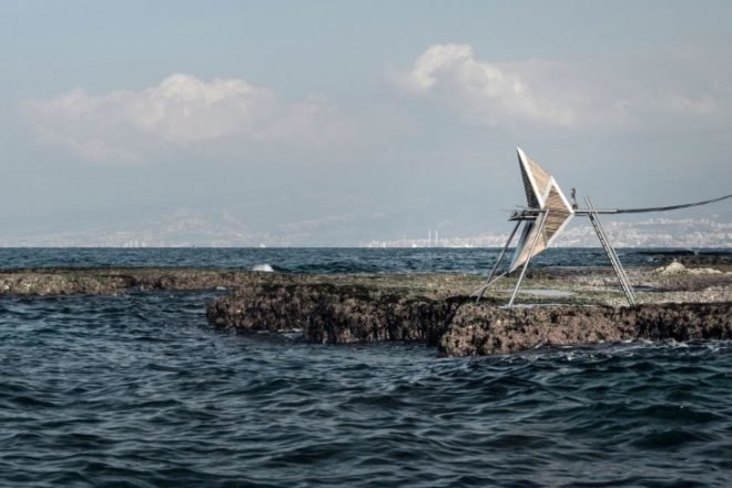 Najjar & Najjar Architects, IRIS, kinematic structures, sustainable architecture, energy harvesting, beirut, ocean energy , coastal protection,