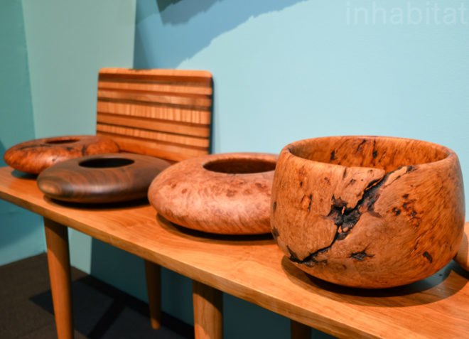 Phil Gautreau, reclaimed wood, recycled wood, repurposed wood, reused wood, sustainable furniture, wood castoffs, wooden bowls, salvaged wood, hand turned wood bowls, green design, sustainable design, green products, green interiors, reclaimed wood bowls, salvaged wood bowls, green kitchen, locally sourced wood