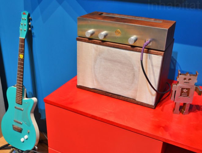 Pickett Furniture, Guitar Amp, bklyn designs, new york design week, bklyn designs 2014, sustainable design, green design, green furniture, reclaimed wood, sustainable furniture, green interiors, sustainable interiors, green products, eco friendly design, recycled materials, sustainable materials, nydw, new york design week 2014