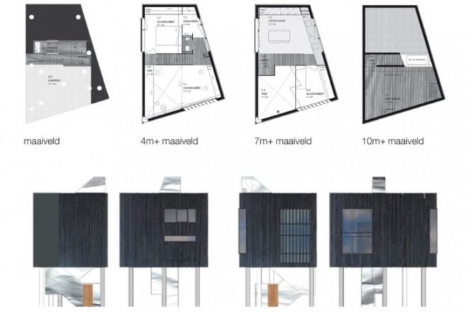Project DWG , KLM House, Netherlands architecture, architecture, urban design, prism design, Roombeek, Enschede, Michiel de Wit architect